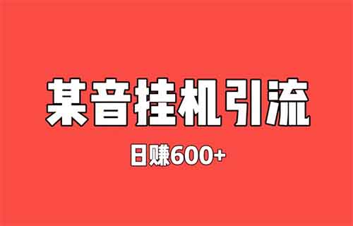 抖音挂机引流项目，一天600+，不怕封号无限私信（套路揭秘）