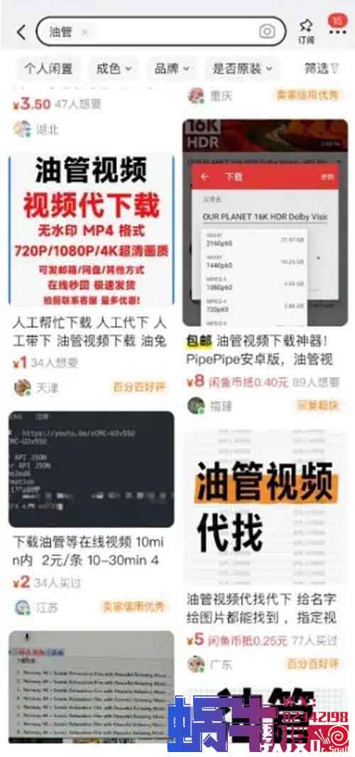 闲鱼视频代下载项目：新手小白的信息差小项目，月入过万