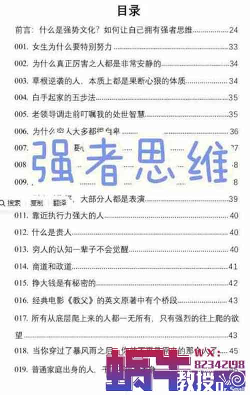 小红书强者思维电子书项目，爆卖20万！轻松变现，哪怕是小白也能快速上手